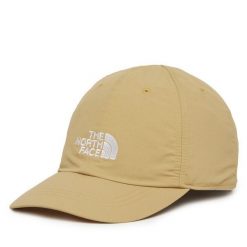 Czapka z daszkiem The North Face. Brązowe czapki z daszkiem damskie The North Face, bez wzorów. Za 79.99 zł.