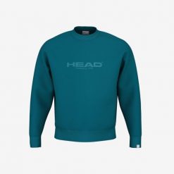 Head Motion Bluza Unisex GreenM. Niebieskie bluzy damskie Head, bez wzorów, bez kaptura. Za 397.65 zł.
