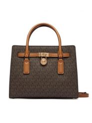 MICHAEL Michael Kors Torebka Hamilton Moderne 30T6GNXS1B Brązowy ciemny. Brązowe kuferki damskie MICHAEL Michael Kors, ze skóry, bez dodatków. Za 1,239.00 zł.