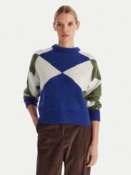 Tommy Hilfiger Sweter WW0WW47464 Kolorowy Relaxed Fit. Swetry klasyczne damskie Tommy Hilfiger, m, z syntetyku, bez kołnierzyka. Za 999.99 zł.