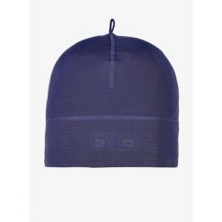 Czapka termoaktywna Odlo Polyknit Warm Reflective Hat - skipper blue. Niebieskie czapki damskie ODLO, na zimę, bez wzorów. Za 96.59 zł.