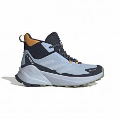 Damskie buty trekkingowe adidas Terrex Trailmaker 2 Gore-Tex. Niebieskie obuwie trekkingowe damskie Adidas, z gore-texu, bez zapięcia. Za 603.90 zł.