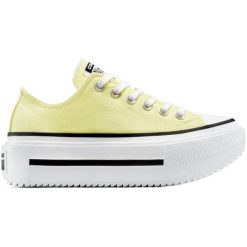 Adidasy Converse Ct As Lift Double Stack, Dla obu płci. Żółte obuwie sportowe casual damskie Converse, z tkaniny, bez zapięcia. Za 383.00 zł.