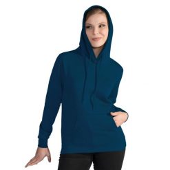 Damska Gładka Bluza Sportowa Przez Głowę Kaptur. Zielone bluzy damskie SG, s, bez wzorów, bez kaptura. Za 112.99 zł.