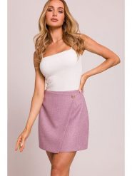 Made of emotion Spódnica w kolorze fioletowym rozmiar: M. Różowe spódnice damskie Made Of Emotion, m, bez wzorów, mini. Za 189.99 zł.