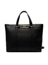 Armani Exchange Torebka XW002609 AF15632 UC010 Czarny. Czarne shopper bag Armani Exchange, bez wzorów, ze skóry, bez dodatków. Za 709.99 zł.