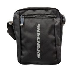 Saszetka na ramię Skechers. Czarne nerki i saszetki damskie Skechers, bez wzorów. Za 73.99 zł.