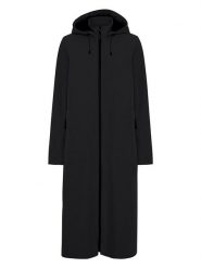 Ilse Jacobsen Płaszcz przeciwdeszczowy w kolorze czarnym rozmiar: 34. Czarne płaszcze damskie Ilse Jacobsen, bez wzorów, bez kaptura. Za 352.95 zł.