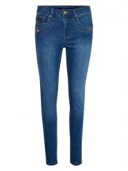 Cream Dżinsy "Brenda" w kolorze niebieskim rozmiar: W25. Niebieskie jeansy damskie Cream. Za 52.17 zł.