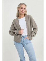 Josephine & Co Kardigan w kolorze oliwkowym rozmiar: M. Brązowe kardigany damskie Josephine & Co, m, bez wzorów, z wełny. Za 253.54 zł.