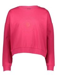 Vero Moda Bluza w kolorze różowym rozmiar: XS. Różowe bluzy damskie Vero Moda, xs, bez wzorów, z bawełny, bez kaptura. Za 65.54 zł.