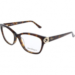 Oprawki "SF2734" w kolorze brązowym. Brązowe okulary przeciwsłoneczne damskie Carrera, Ferragamo. W wyprzedaży za 249.95 zł.