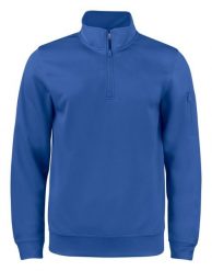Clique Basic Active Half Zip bluza unisex z półzamkiem – Royal Blue. Niebieskie bluzy damskie CLIQUE, s, bez wzorów, z włókna, bez kaptura. Za 172.64 zł.