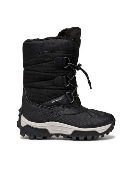 Geox Śniegowce J Himalaya Boy B Abx J46FRA 0FU50 C9999 D Czarny. Czarne buty zimowe chłopięce Geox, ze skóry, bez zapięcia. Za 309.99 zł.