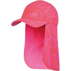 Czapka z daszkiem BUFF BIMINI CAP KUMKARA. Czerwone czapki z daszkiem damskie Buff, bez wzorów. W wyprzedaży za 76.93 zł.