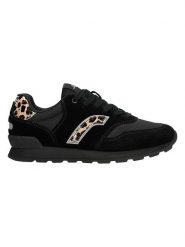 Relaks Skórzane sneakersy w kolorze czarno-jasnobrązowym rozmiar: 39. Brązowe obuwie sportowe damskie Relaks, z materiału, bez zapięcia. Za 303.06 zł.