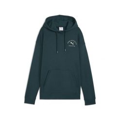 Damska bluza z kapturem PUMA Class o luźnym kroju PUMA Green Terrain. Zielone bluzy damskie Puma, bez wzorów, z kapturem. Za 269.00 zł.