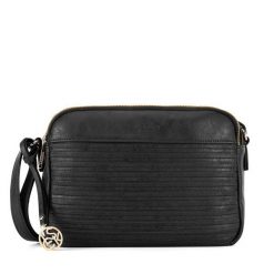 Torebka Lasocki. Czarne listonoszki damskie Lasocki, bez wzorów, bez dodatków. Za 179.99 zł.