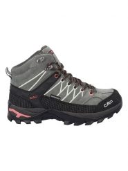 CMP Skórzane buty trekkingowe "Rigel Mid" w kolorze szarym rozmiar: 40. Szare obuwie trekkingowe damskie CMP, bez zapięcia. Za 329.95 zł.