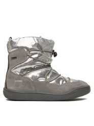 Primigi Śniegowce GORE-TEX 8915222 S Srebrny. Szare kozaki dziewczęce Primigi, bez wzorów, z gore-texu, bez obcasa, bez zapięcia. Za 439.99 zł.