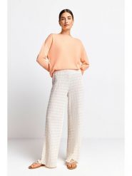 Rich & Royal Sweter w kolorze pomarańczowym rozmiar: L. Pomarańczowe swetry klasyczne damskie Rich & Royal, l, ze splotem, bez kołnierzyka. Za 206.42 zł.