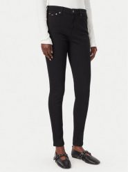 Tommy Jeans Jeansy Nora DW0DW23203 Czarny Skinny Fit. Czarne jeansy damskie Tommy Jeans, bez wzorów, z bawełny. Za 409.99 zł.