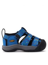 Keen Sandały Newport H2 1027150 Niebieski. Niebieskie sandały chłopięce Keen, z materiału, bez zapięcia. Za 229.99 zł.