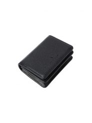 TATUUM Skórzany portfel w kolorze czarnym - 17 x 11 x 8,5 cm rozmiar: onesize. Czarne portfele damskie TATUUM, bez wzorów, z materiału. Za 79.03 zł.