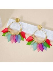 MENTHE À L'O Pozłacane kolczyki-wkrętki rozmiar: onesize. Żółte kolczyki damskie MENTHE À L'O, pozłacane. Za 148.26 zł.