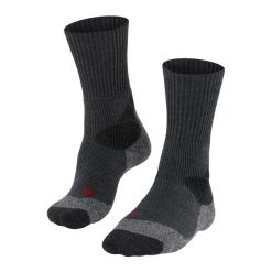 Skarpetki damskie Falke TKX Expedition. Szare skarpetki damskie Falke, bez wzorów, z elastanu. Za 189.50 zł.