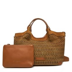 Torebka Gianni Chiarini. Brązowe torebki klasyczne damskie Gianni Chiarini, bez dodatków. Za 939.99 zł.