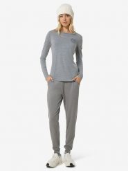 Super.natural Koszulka "Little Heartwood" w kolorze szarym rozmiar: S. Szare koszulki damskie super.natural, s, bez wzorów, z wełny, bez kołnierzyka, bez ramiączek. Za 208.99 zł.