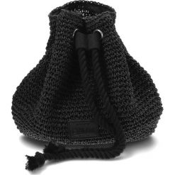 Czarny Damski Plecak Big Star Modny Worek Na Lato. Czarne plecaki Big Star Accessories, z aplikacjami. Za 119.00 zł.