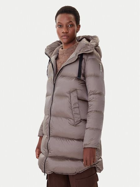 Bomboogie Kurtka puchowa Geneva CW6630TDLC5 Brązowy Regular Fit. Brązowe kurtki damskie Bomboogie, bez wzorów, z puchu, bez kaptura. Za 1,009.00 zł.