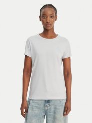 BOSS T-Shirt C_Elove_4 50559077 Niebieski Slim Fit. Niebieskie t-shirty damskie Boss, s, bez wzorów, z bawełny, bez kołnierzyka. Za 229.99 zł.