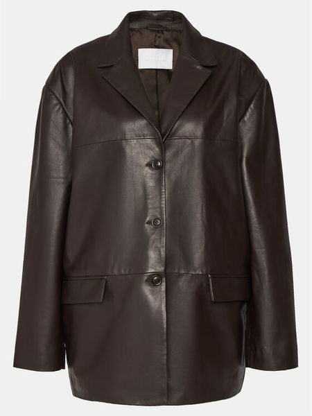 2NDDAY Kurtka skórzana 2251515672 3091 Brązowy Regular Fit. Brązowe kurtki damskie 2NDDAY, bez wzorów, ze skóry, bez kaptura. Za 1,299.00 zł.