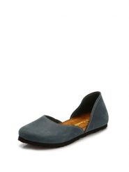 Comfortfusse Skórzane baleriny w kolorze granatowym rozmiar: 37. Niebieskie balerinki damskie Comfortfüße, bez wzorów, z okrągłym noskiem. Za 260.99 zł.