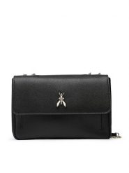 Patrizia Pepe Torebka 8B0100/L001-K118 Czarny. Czarne torebki klasyczne damskie Patrizia Pepe, ze skóry, bez dodatków. Za 1,499.00 zł.