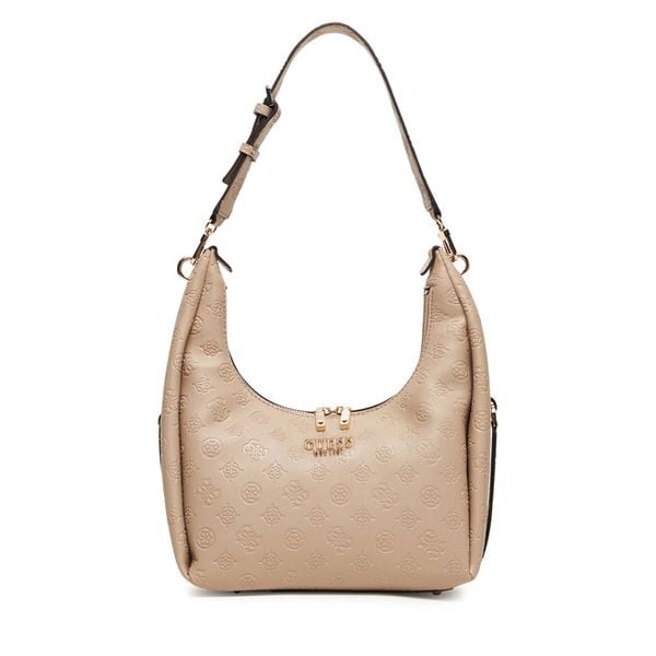 Torebka Guess. Brązowe torebki klasyczne damskie Guess, bez dodatków. Za 329.99 zł.