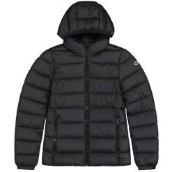 Kurtka Damska 117568 Z Wypełnieniem Poliestrowym. Czarne kurtki damskie Champion, xl, bez wzorów, z puchu, bez kaptura. Za 548.99 zł.