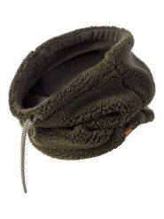 Camel Active Pluszowy szal-koło w kolorze khaki rozmiar: onesize. Brązowe szaliki damskie Camel Active, z aplikacjami, ze skóry. Za 87.61 zł.