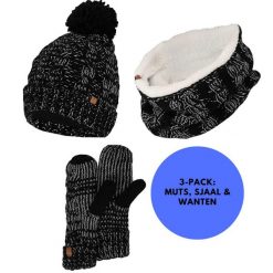 Damski zestaw narciarski zimowy Szalik/Rękawiczki/Czapka. Czerwone czapki damskie HEAT KEEPER, na zimę, bez wzorów, z poliakrylu. Za 241.04 zł.