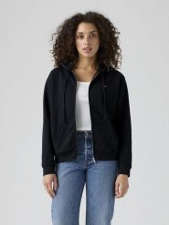 Levi's Bluza w kolorze czarnym rozmiar: S. Czarne bluzy damskie Levi's, s, bez wzorów, bez kaptura. Za 159.95 zł.