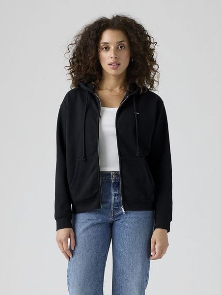 Levi's Bluza w kolorze czarnym rozmiar: S. Czarne bluzy damskie Levi's, s, bez wzorów, bez kaptura. Za 159.95 zł.