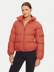 Napapijri Kurtka zimowa A-Box Logo NP0A4HZ1 Pomarańczowy Loose Fit. Brązowe kurtki damskie Napapijri, na zimę, s, bez wzorów, z syntetyku, bez kaptura. Za 679.99 zł.