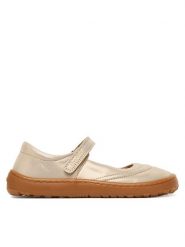 Froddo Baleriny Barefoot Mary J G3140195-2 D Złoty. Żółte baleriny dziewczęce Froddo, bez wzorów, ze skóry, bez obcasa, bez zapięcia. Za 349.99 zł.