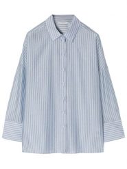 TATUUM Koszula w kolorze błękitno-czarnym rozmiar: 38. Niebieskie koszule damskie TATUUM, bez wzorów, bez kołnierzyka, bez ramiączek. Za 126.15 zł.