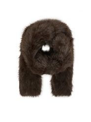 Guess Szalik AW5403 POL03 Brązowy. Brązowe szaliki damskie Guess, z aplikacjami, z materiału. Za 319.99 zł.