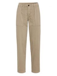 Camel Active Spodnie w kolorze beżowym rozmiar: W30/L30. Brązowe spodnie materiałowe damskie Camel Active, bez wzorów, z materiału. Za 100.99 zł.