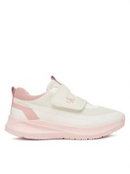 Calvin Klein Sneakersy Velcro V1A9-83230-1843A708 S Biały. Białe buty sportowe dziewczęce Calvin Klein, z materiału, bez zapięcia. Za 399.99 zł.